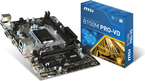MSI B150M PRO-VD, B150, DDR4, SATA3, USB 3.1, mATX (B150M PRO-VD)
