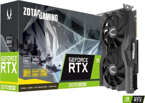 Zotac GeForce RTX 2070 SUPER Gaming mini 8GB GDDR6 (ZT-T20710E-10M)