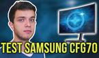 144HZ Quantum Dot - Piękny Monitor Samsunga CFG70