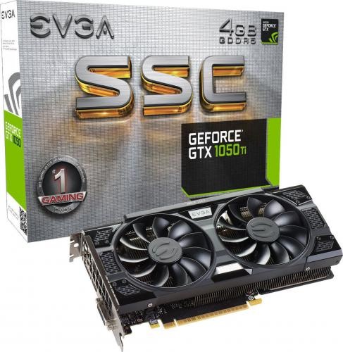 EVGA GeForce GTX 1050 Ti SSC Gaming ACX 3.0 4GB GDDR5 (128 Bit)