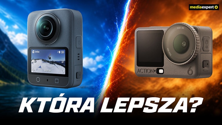 DJI Osmo Action 6 vs DJI Osmo 360 - którą kamerę wybrać i dla kogo?