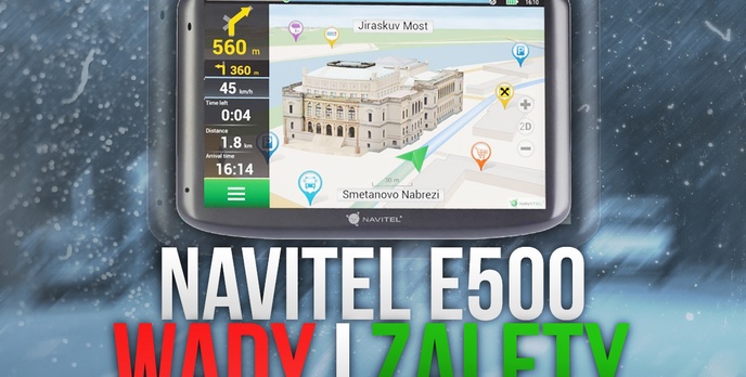 Navitel E500 - Wady i Zalety