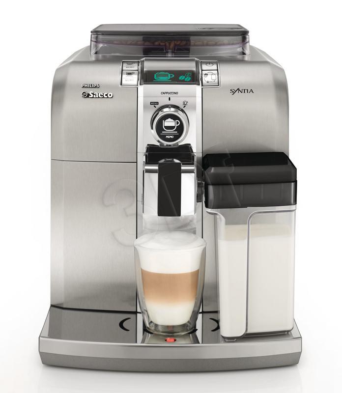 SAECO Syntia Cappuccino HD8838/09 (1400W/ srebrny) SAECO Syntia Cappuccino HD8838/09 (1400W/ srebrny)