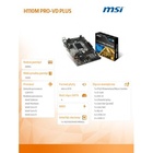 MSI H110M PRO-VD PLUS s1151 H110 2DDR4 USB 3.1 uATX