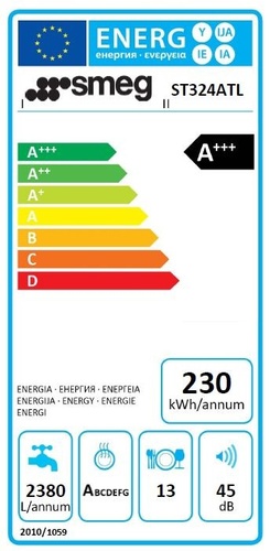 Smeg ST324ATL zmywarka 60cm