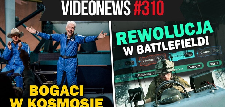 Jeff Bezos w kosmosie, iPhone SE 3 z 5G, Battlefield Portal - VideoNews #310