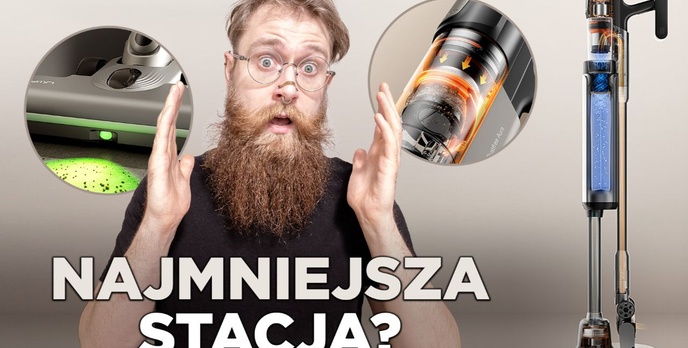 TEST odkurzacza UWANT V600: bardzo mała stacja!
