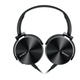 Sony MDR-XB450BV Extra bass czarne