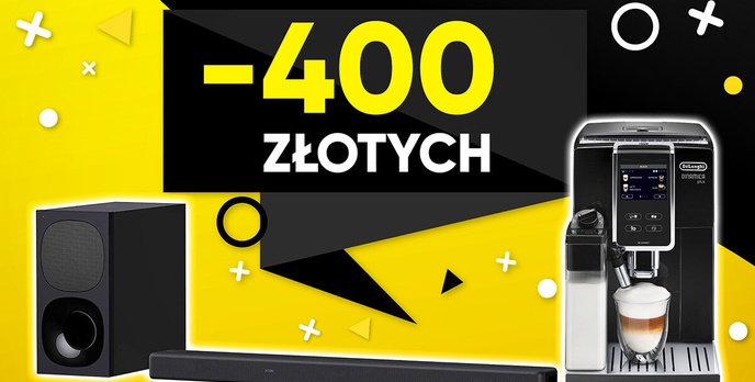 Taniej nawet o 400 złotych! Sprawdź prawdziwe promocje na AGD i audio!