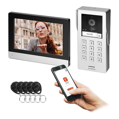 nowoczesny wideodomofon Orno OR-VID-MA-1080/B GAYD