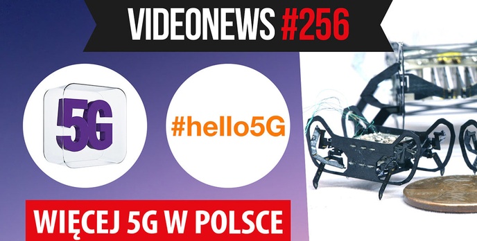 Więcej 5G w Polsce, mikrorobot z Harwardu, wady Android 11 - VideoNews #256