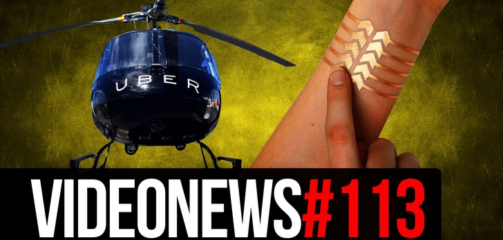 Uber Helikopter, Modularny Telefon Facebooka, AtariBox - VIDEONEWS #113
