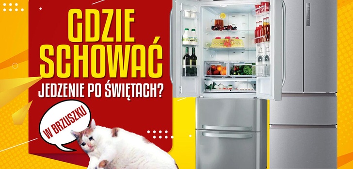 Lodówki w promocji - W nich schowasz jedzenie po świętach!