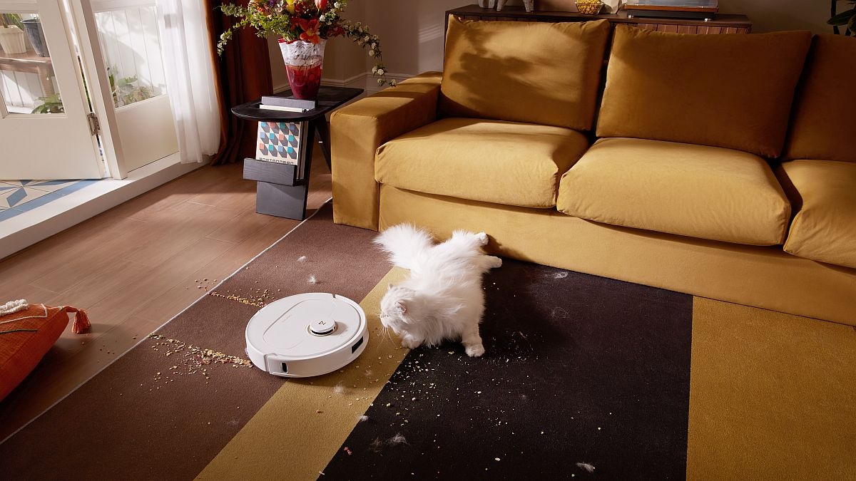 Roborock Qrevo 5AE niedrogi robot dla posiadaczy zwierząt