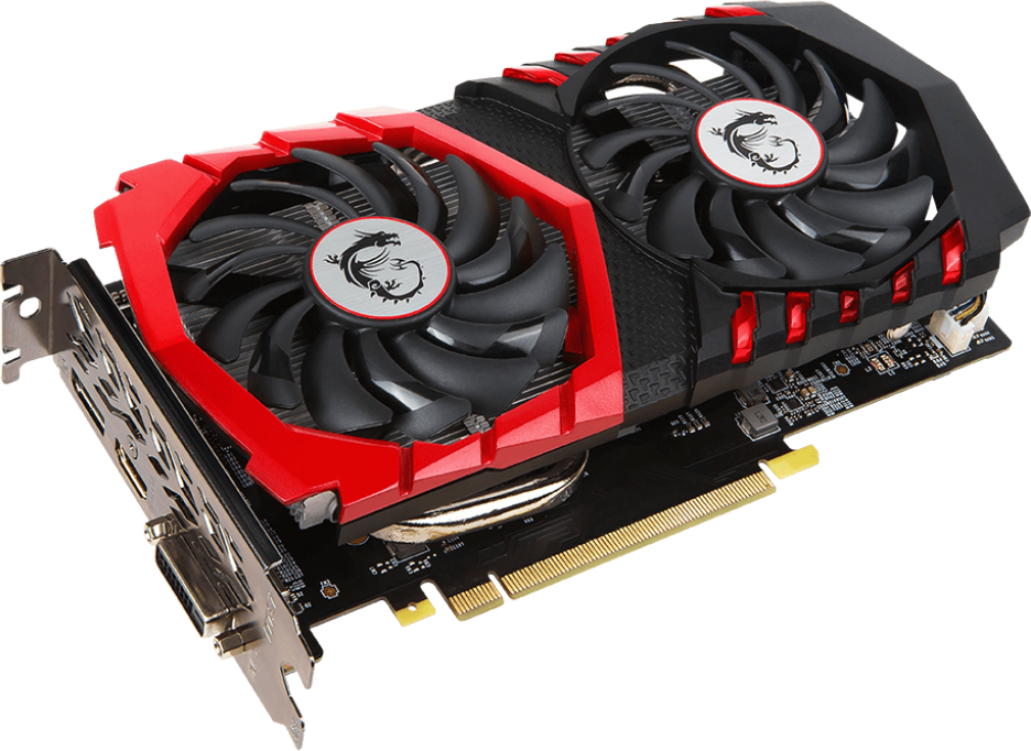 MSI GeForce GTX 1050 Ti GAMING 4GB GDDR5 (128 Bit) HDMI, DP, DVI-D,