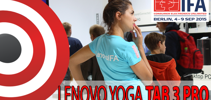 Tablet z projektorem DLP - Lenovo Yoga Tab 3 Pro z IFA 2015