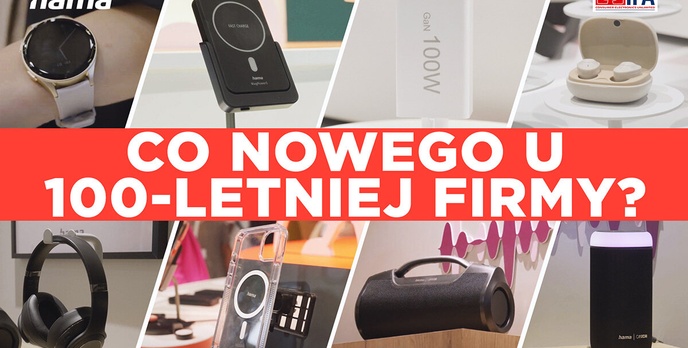 Nowe audio, smartwatch OLED i nieżółknąca obudowa - Hama na IFA 2023