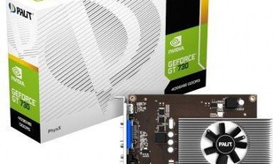 Palit GeForce GT730 4GB GDDR5 (64 Bit) D-Sub, mHDMI, DVI, BOX (NE5T730013G6F)