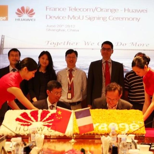 HUAWEI podpisało porozumienie o współpracy z France Telecom-Orange