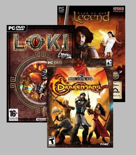 Techland Ognisty Trójpak RPG PAK DrakenSang+Loki+Legend