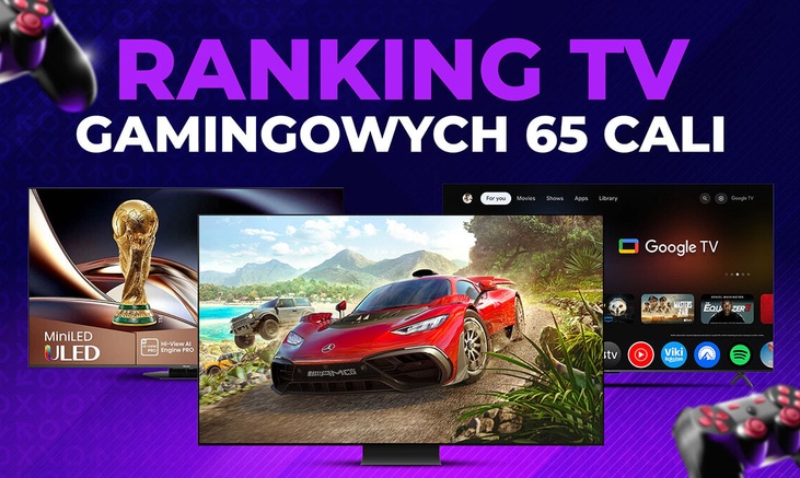 Telewizor gamingowy 65 cali | Ranking TOP 5