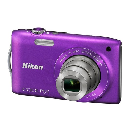 ᐅ NIKON COOLPIX S3300 FIOLETOWY - Ceny, opinie, dane