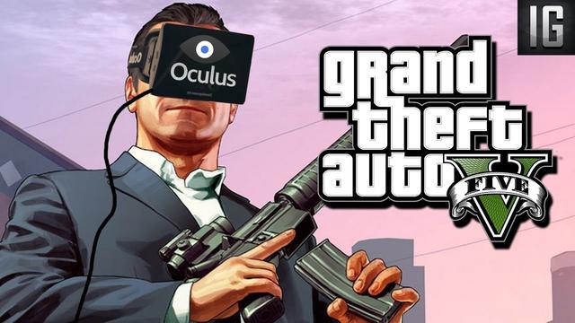 GTA 5 Wspiera Już Oculus Rift