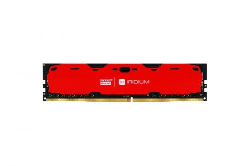GOODRAM IRDM 8GB czerwony [1x8GB 2400MHz DDR4 CL 15-15-15 1024x8 DIMM] ..