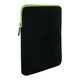 4World Piankowe Wertykalne Etui | tablet | 270x220x20mm | 10.1'' | czarno-zielone