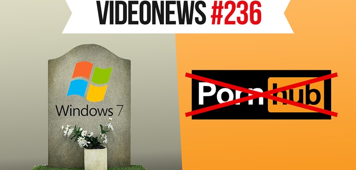 Pożegnanie Windowsa 7, polskie problemy z pornografią - VideoNews #236