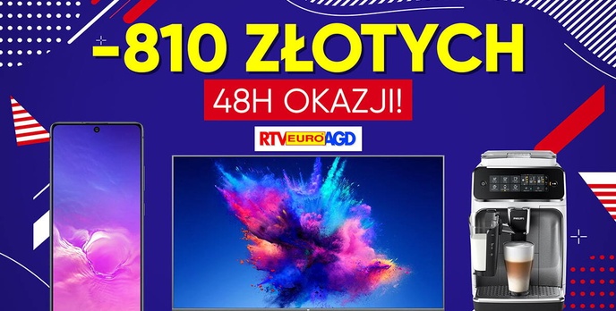 Nawet 810 złotych zaoszczędzisz w RTV Euro AGD!