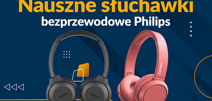 Słuchawki bezprzewodowe nauszne Philips | TOP 9 |