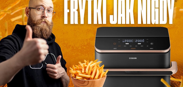 Cosori Dual Blaze TwinFry: Smaż, piecz, oszczędzaj prąd i czas