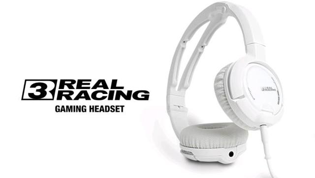 Słuchawki Steelseries dedykowane grze Real Racing 3 na iOS i Android