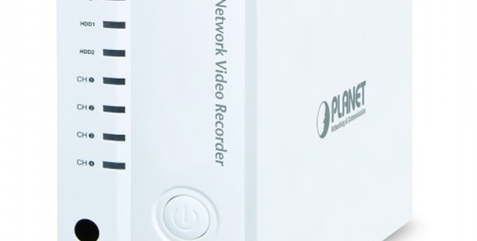 4 kanałowy sieciowy rejestrator wideo z HDMI marki Planet Technology 