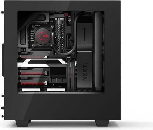 ᐅ Nzxt S340 Z Oknem Czarno Czerwona Ca S340mb Gr Ceny Opinie Dane Techniczne Videotesty Pl