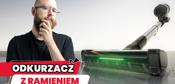 Odkurzacz z robotycznym ramieniem? TEST MOVA G70