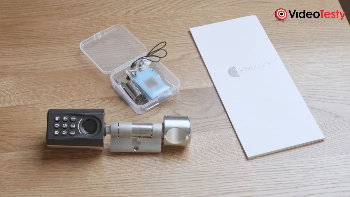 Zamek WELOCK ToucA51 w zestawie