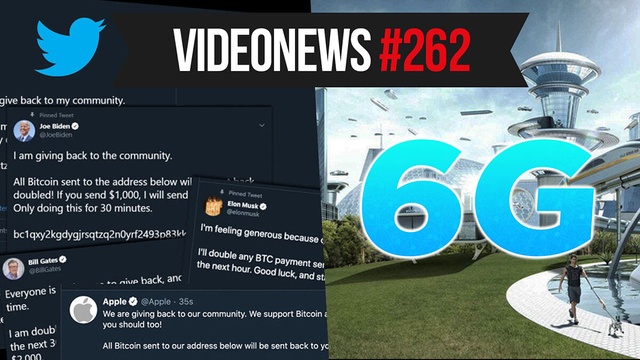 Włamanie na Twittera, plany na 6G, Huawei z banem - VideoNews #262