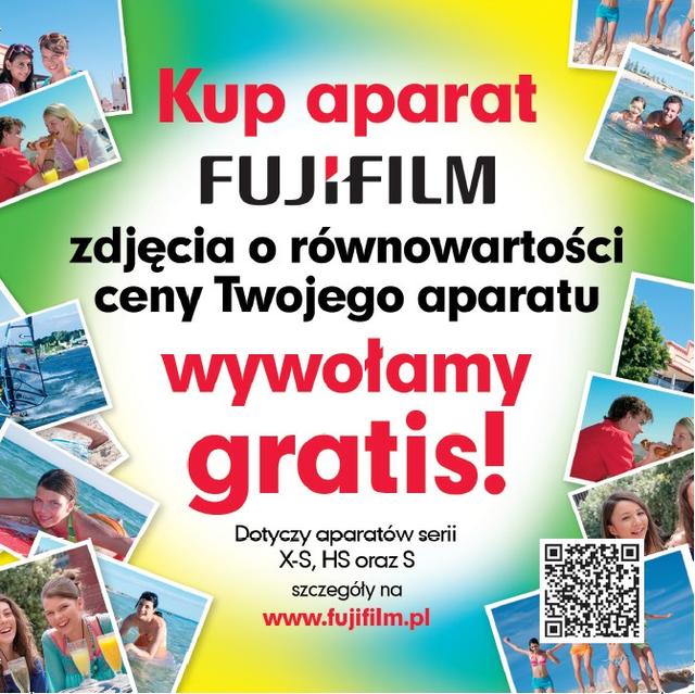 Kup aparat Fujifilm i odbierz bezpłatne odbitki