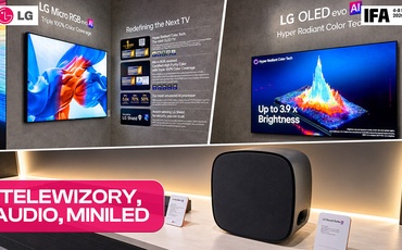LG na IFA 2026 z nowymi telewizorami i sprzętem audio