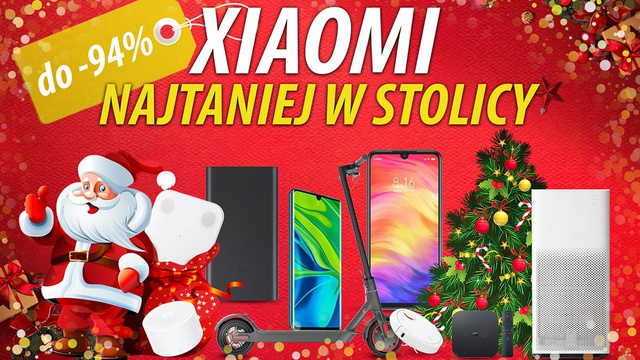 Xiaomi lepsze? I tańsze - Promocje w święta na Mokotowie
