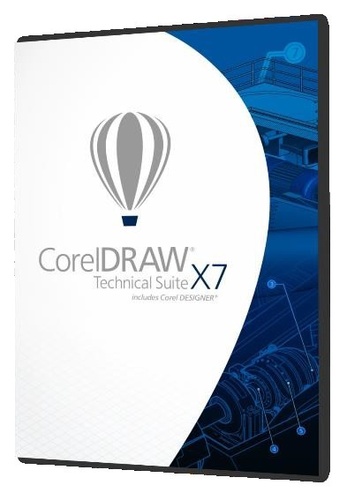 Corel CorelDRAW Tech.Suite X7 ENG/FR/DE CDTSX7MLDVD