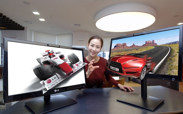 LG wprowadza monitory 3D bez okularów