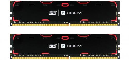 GOODRAM IRDM 8GB czarny [2x4GB 2400MHz DDR4 CL 15-15-15 512x8 DIMM] Do..