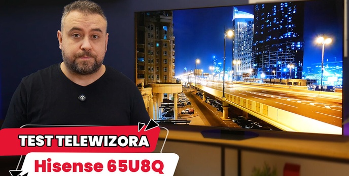 Hisense 65U8Q, telewizor dla kinomaniaków