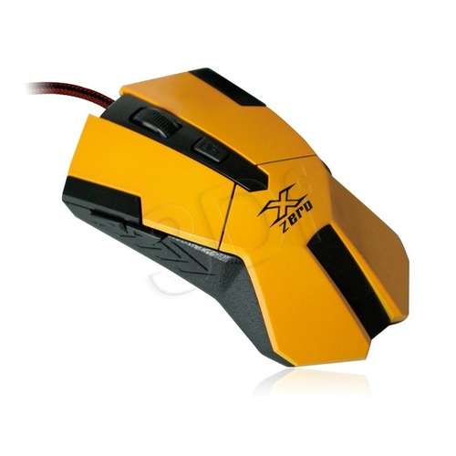 przewodowa X-zero optyczna X-M331Y 2400dpi żółto-czarny