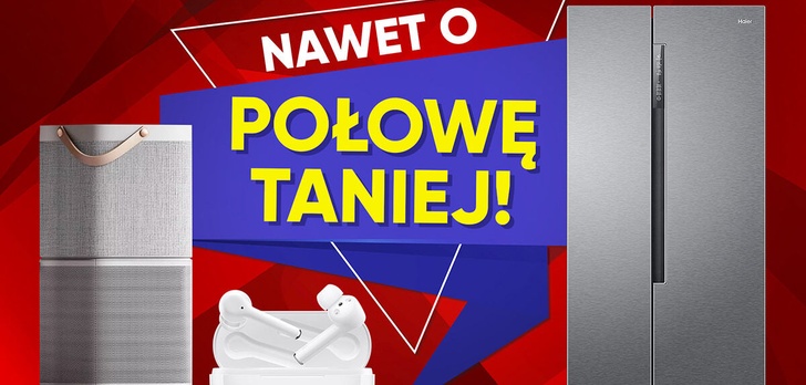 Elektronika taniej nawet o połowę - Niektóre sprzęty tylko do dzisiaj!