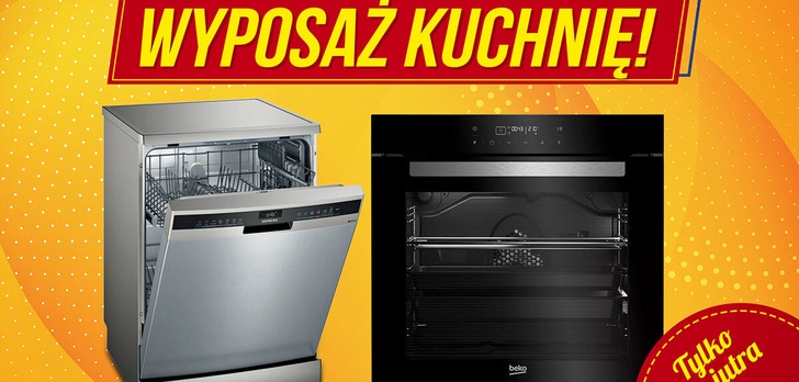 Wyposaż kuchnię tylko do jutra! Przeceny na duże i małe AGD