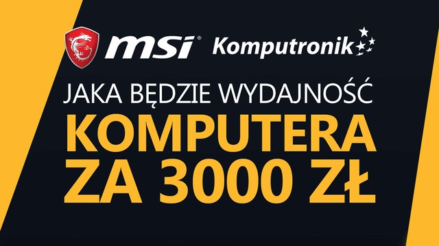 Wydajność Komputera MSI za 3000zł #PCChallenge! KONKURS